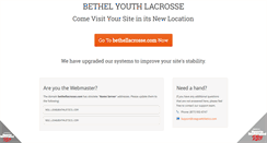 Desktop Screenshot of bethellacrosse.com